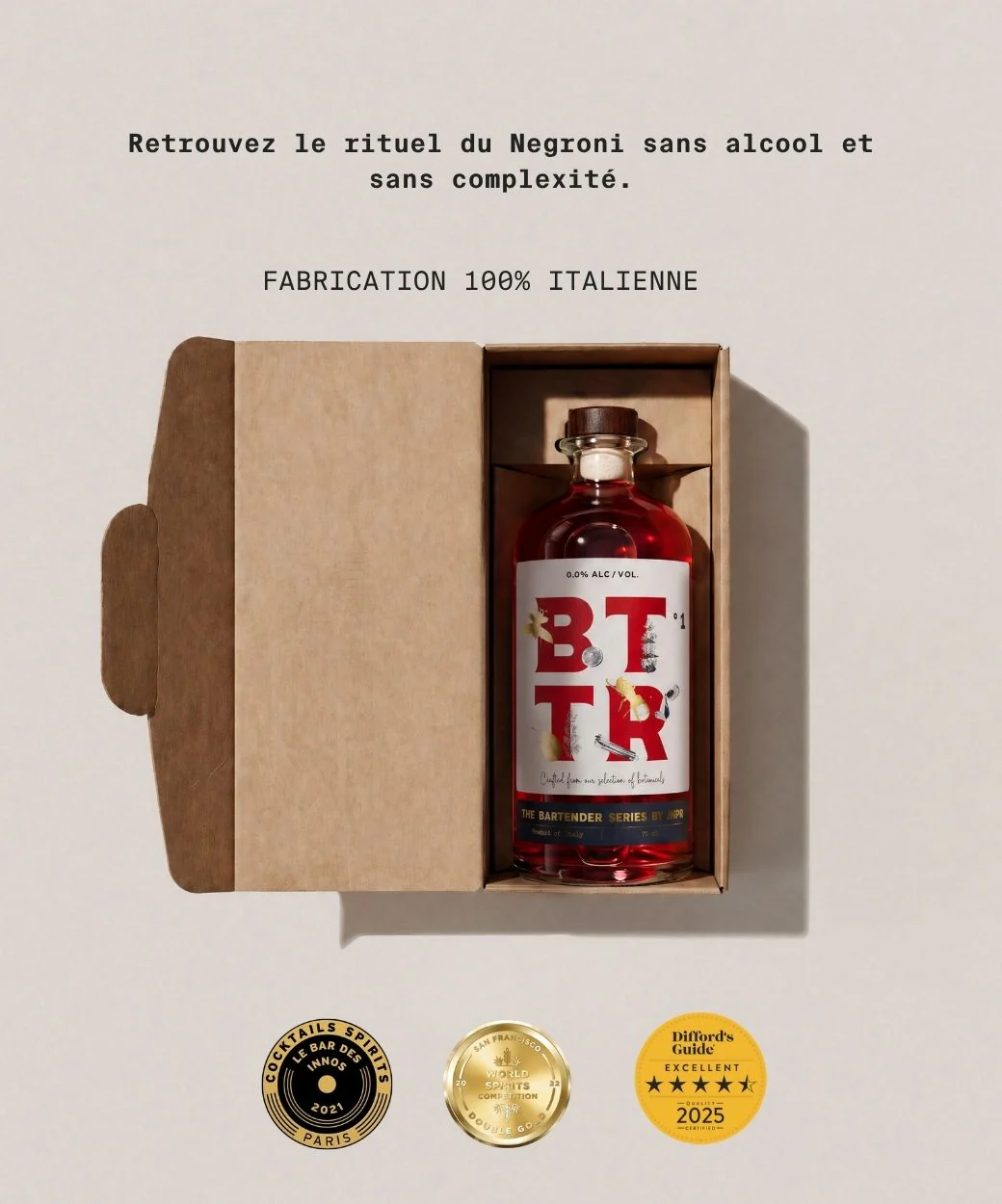 BTTR n°1 - Apéritif amer sans alcool - Image 4